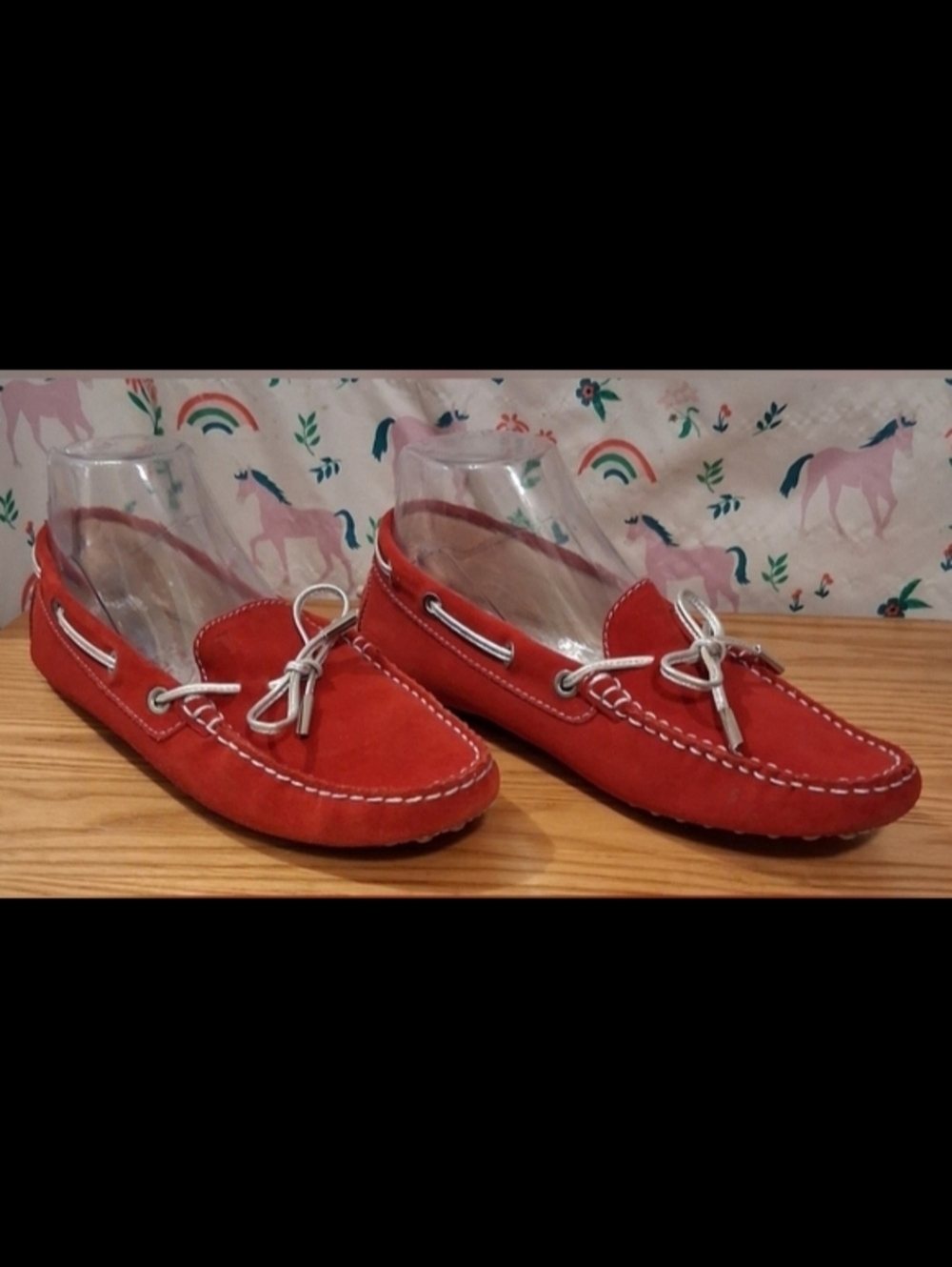 NWOT Tod's Gommino Red Suede Causal Everyday Comfy Slip-On Loafer Shoe SZ 8.5